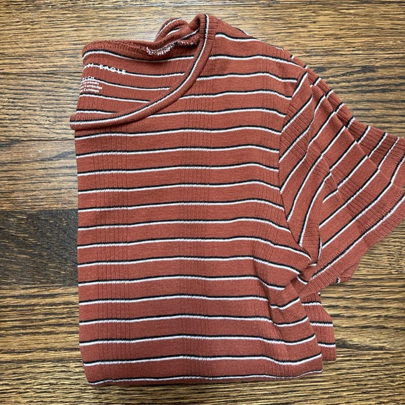 AMERICAN EAGLE Copper Crop Top - Picture 2 of 3